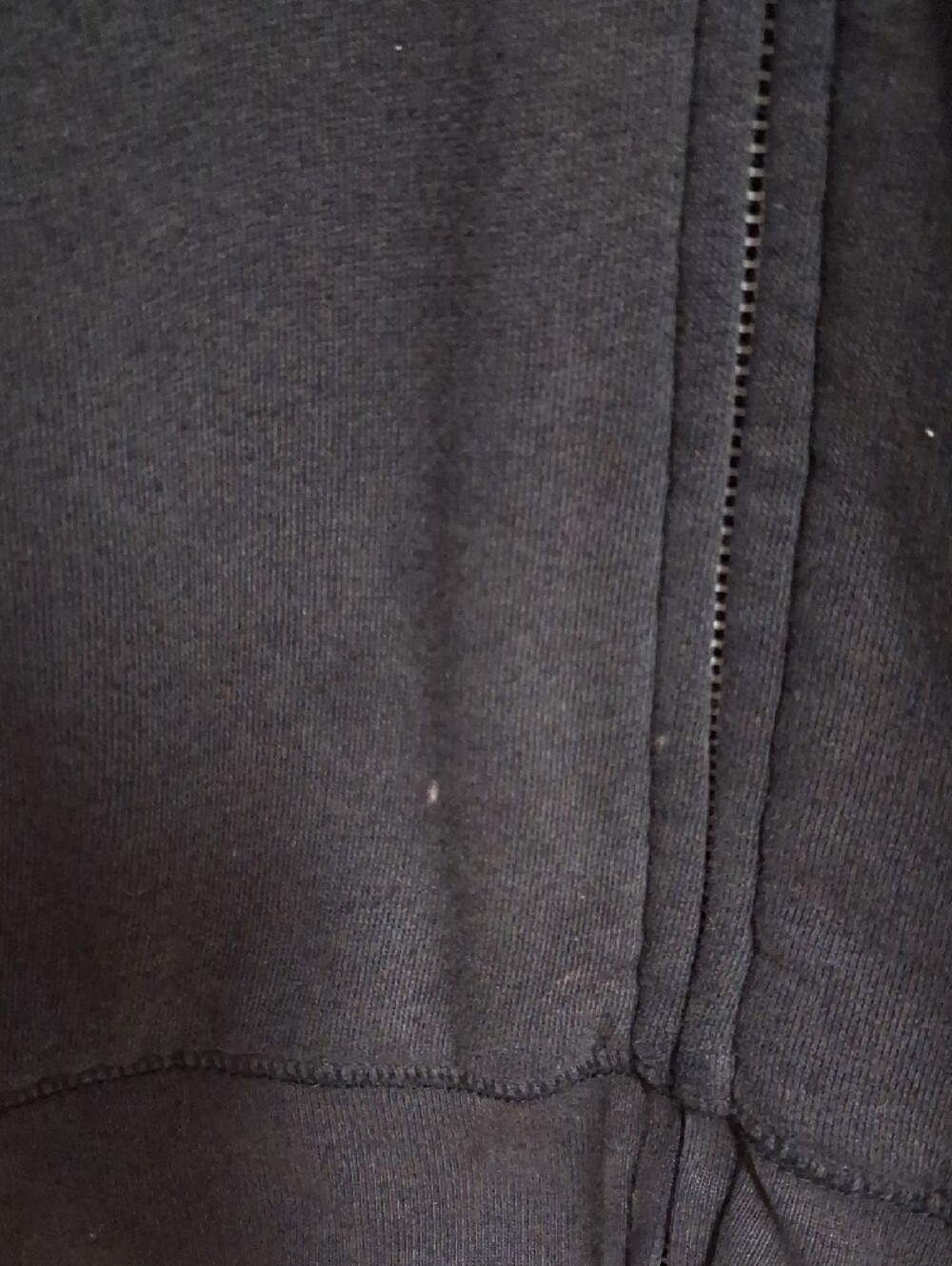 PINK Victoria's Secret Black Jacket with Lined Fur Silver Sequins - Picture 6 of 8